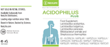 Acidophilus Plus, bakterijos žarnynui