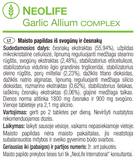 Garlic Allium Complex, Česnakas